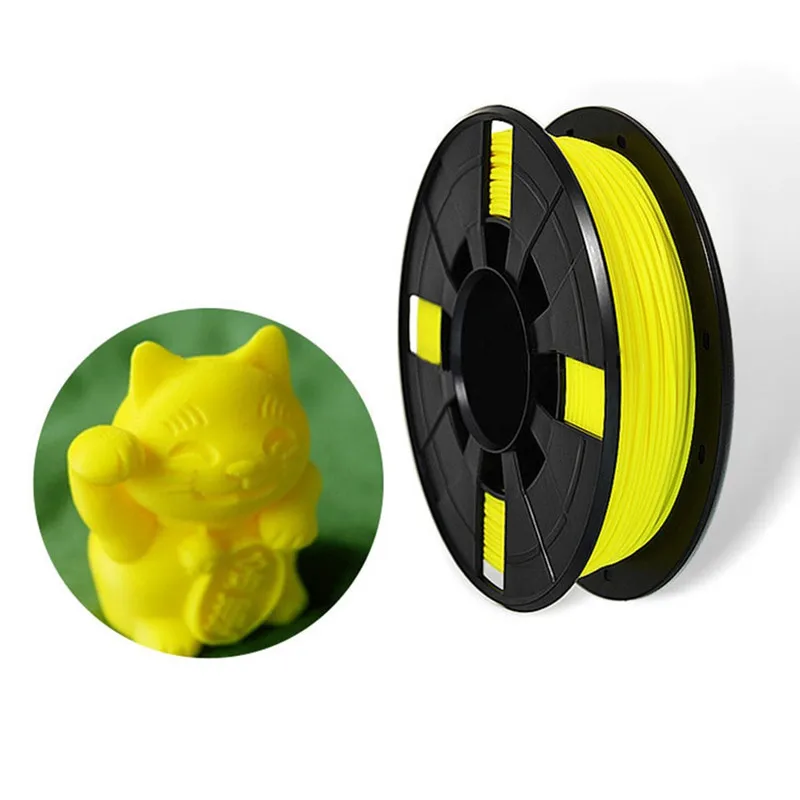 EasyThreed 3d принтер PLA нить 1 75 мм мерная +/ 0 05 кг Желтый 3D пластик печатный материал для