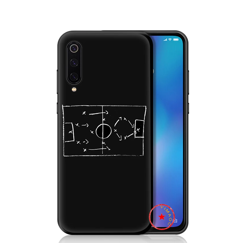 Мягкий чехол для футбола для Xiaomi mi a1 A2 A3 8 9 Se Lite 9T Pro mi A3 Max 3 mi a1 mi a2 mi A3 Pocophone F1 - Цвет: 3