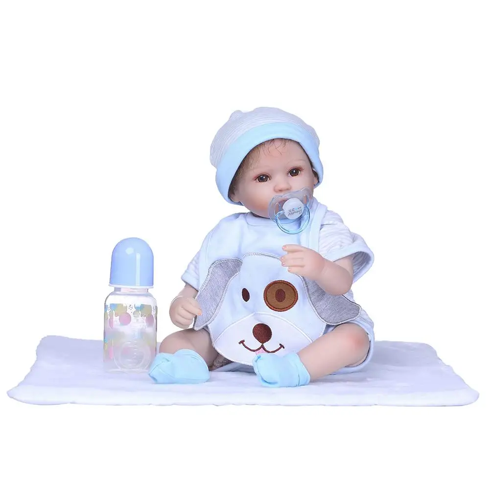 

Simulation Newborn Baby Vinyl Silicone Reborn Doll Bathing Sleeping Toy Gift New