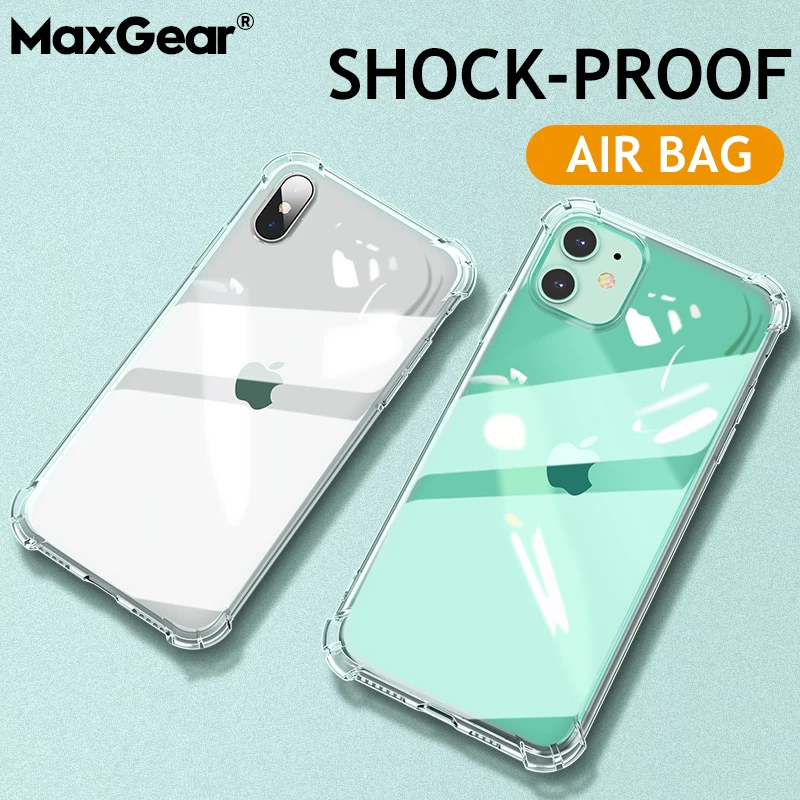 Роскошный противоударный прозрачный силиконовый чехол для iPhone X, XR, XS, 7, 8, 6, 6S Plus, мягкий прозрачный чехол для iPhone 11 Pro Max, чехол