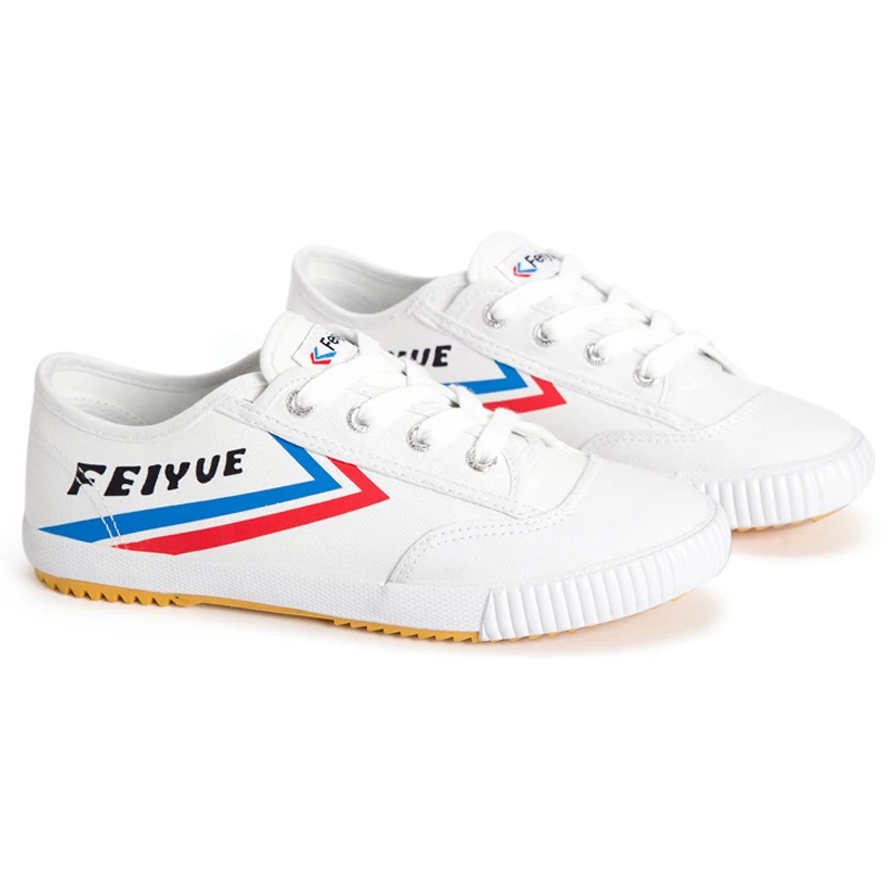 Китайская FEIYUE обувь для кунг-фу, Классическая обувь для боевых искусств, Таи Чи, каратэ, Тканевая обувь для детей, мужские удобные дышащие кроссовки для бега