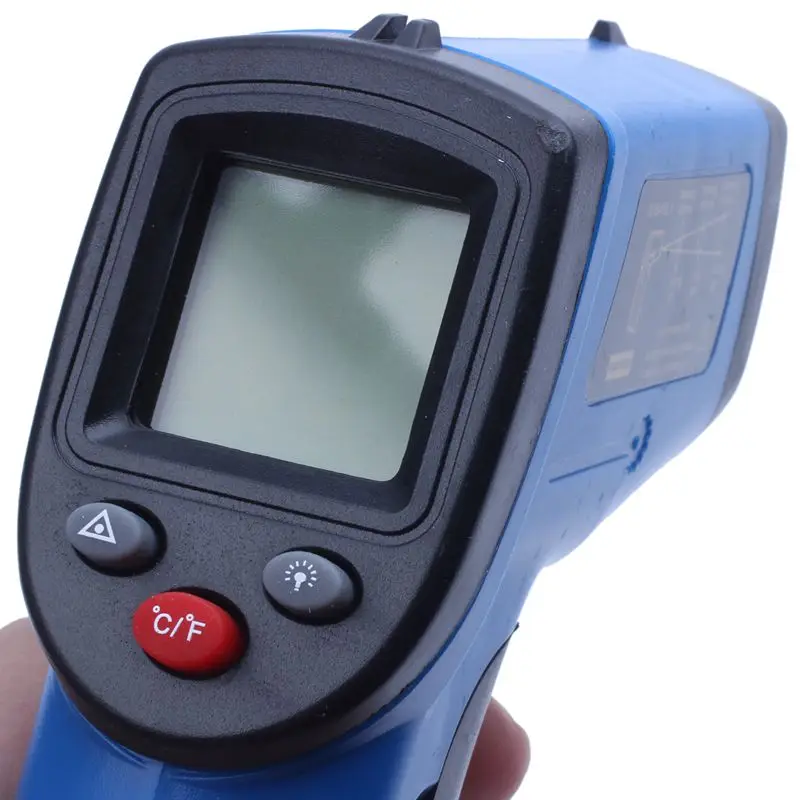 Digital Infrared Thermometer, Non-Contact IR Temperature Gun Instant-read with 2 AAA Batteries(Included) Emissivity 0.95(fixed