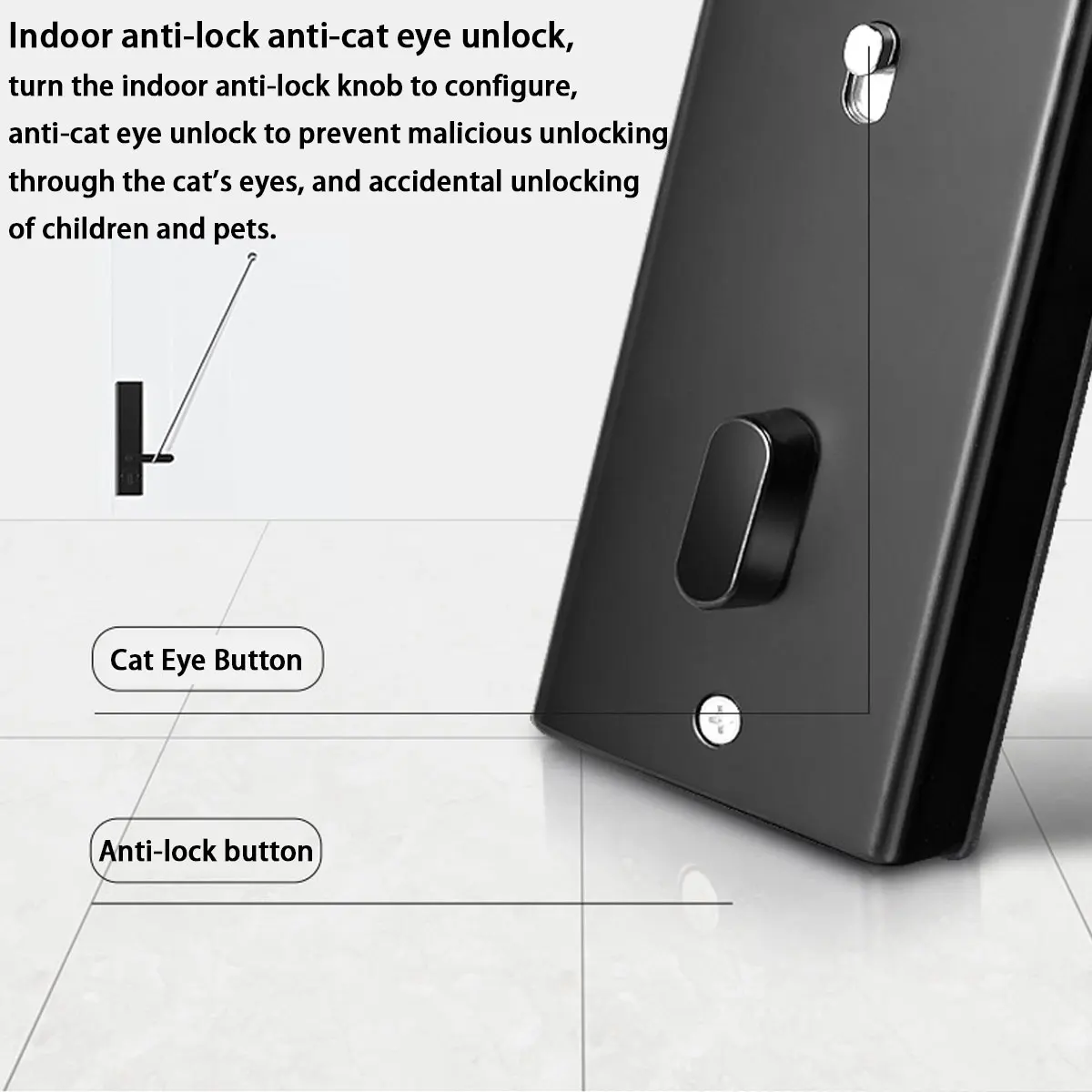 Wifi дверной замок с bluetooth паролем карта приложение ключ разблокировка 5 способов умный отпечаток пальца дверной замок Безопасность интеллектуальный электронный