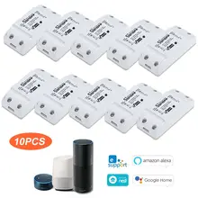 1/10PC Sonoff grundlegende Wifi Schalter Universal für Smart Home Wif Schalter Automation Modul Timer Diy Fernbedienung Controller für iphone ios
