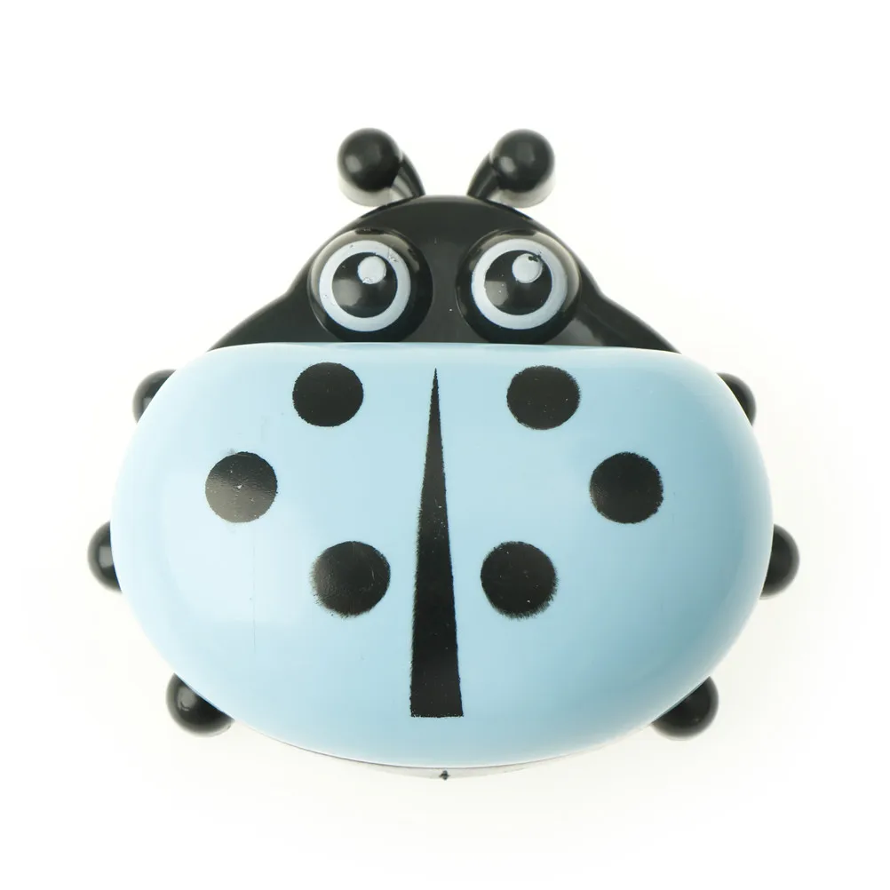 Cute Cartoon Ladybug Soap Box Travel Soap Dish Organizer Kids Bathroom Soap Holder With Corver Soap Case