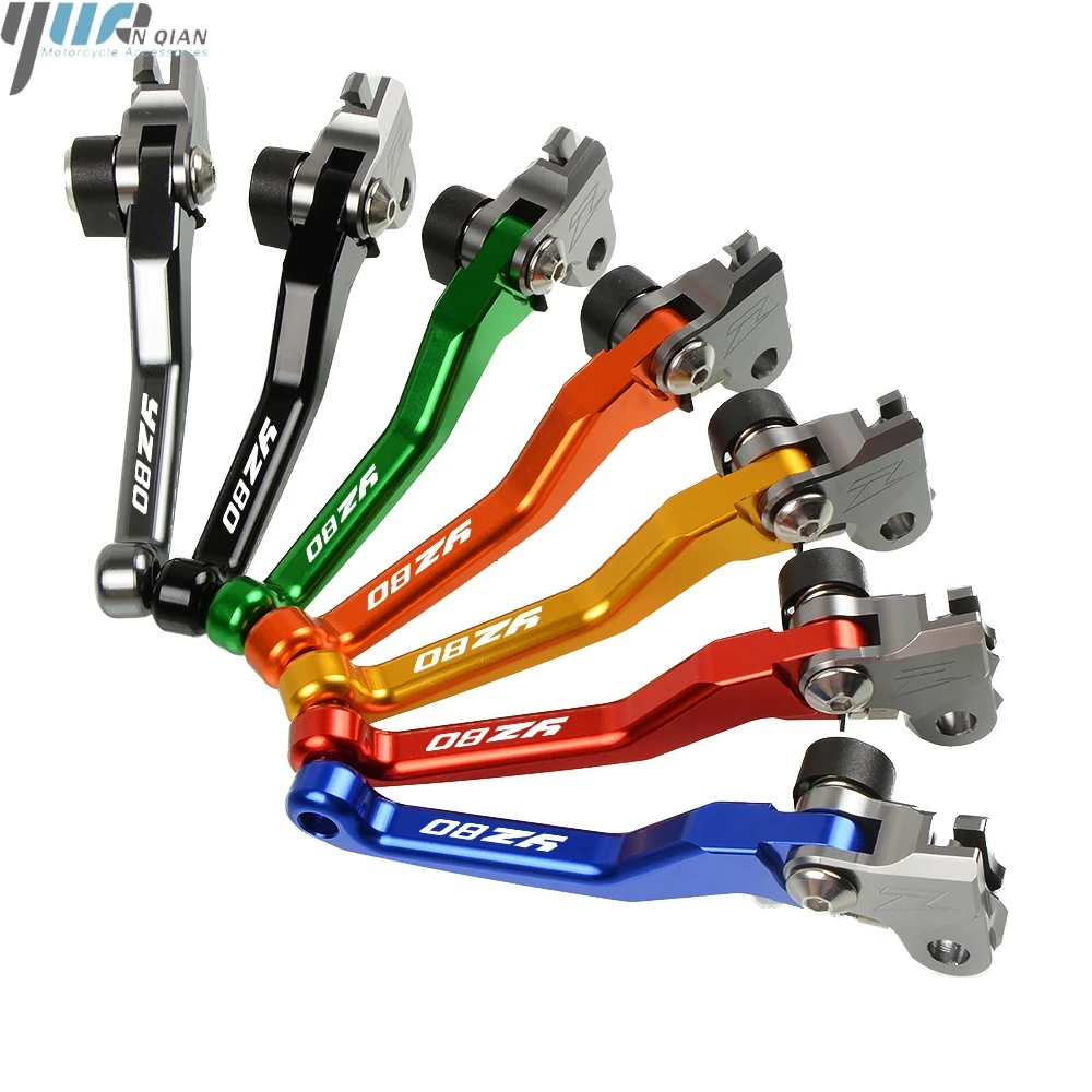 Для YAMAHA YZ80 YZ 80 1986-1996 1987 1988 1989 1990 1991 1992 для мотокросса CNC Pit Dirt Bike Pivot ручка рычаг тормоза сцепления Рычаги