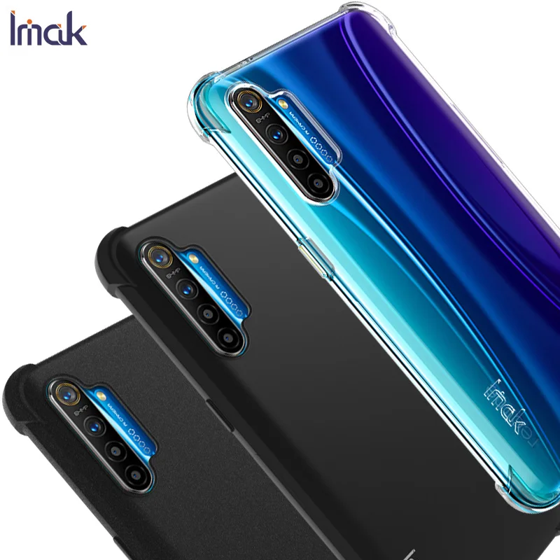 Чехол Imak Для Realme XT из ТПУ матовый ударопрочный чехол с воздушной подушкой для X2