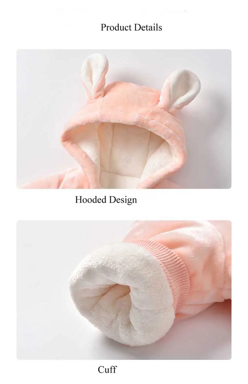 Детские зимние комбинезоны для маленьких девочек, костюм осенняя одежда для новорожденных Детские коралловые флисовые комбинезоны для малышей, комбинезоны детская одежда