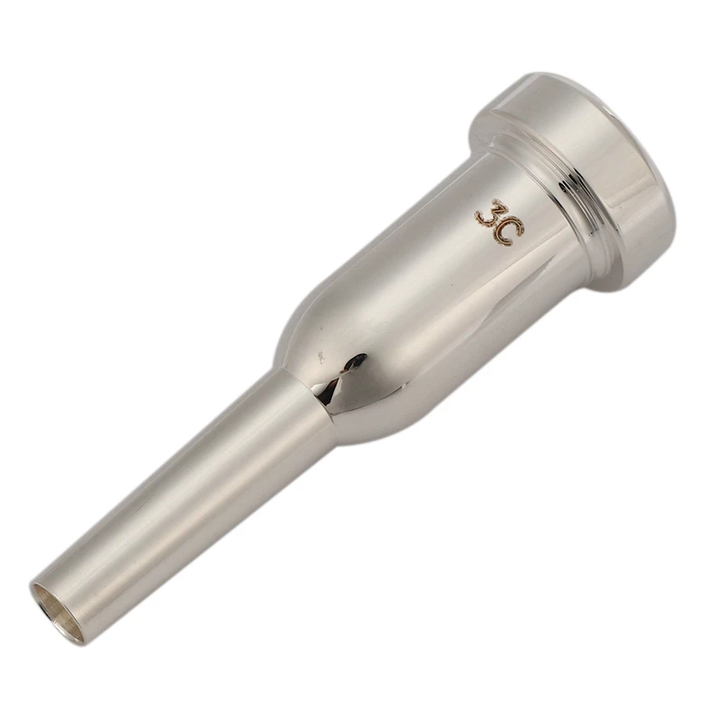 Trumpet Mouthpiece Meg 3C Size for Bach Beginner Musical Trumpet Accessories Parts with 3C LOGO