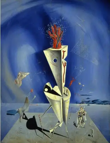 Apparatus and Hand by Salvador Dalí