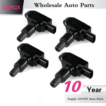 

4PCS Ignition Coil Pack for MAZDA RX7 II 1989 - 1990 1991 RX8 2.6 2003 2004 2005 2006 2007 2008 2009 2010 2011 2012 N3H1-18-100