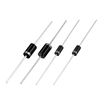

uxcell 1N4007/1N4001/1N5404/1N5408/Schottky Rectifier Diode Axial Electronic Silicon Diodes Single Phase and Halfwave