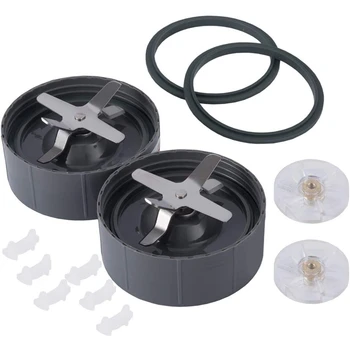 

AD-Juicer Replacement Parts for Nutribullet 600W 900W Extractor Blade,Rubber Sealing Gasket,Motor Top Base Gear 12Pcs