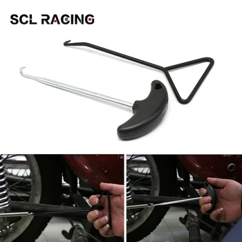 

Alconstar Universal Motorcycle Stainless Steel Exhaust Pipe Stand Spring Hook Puller Tool For Motocross Dirt Bike ATV Scooters