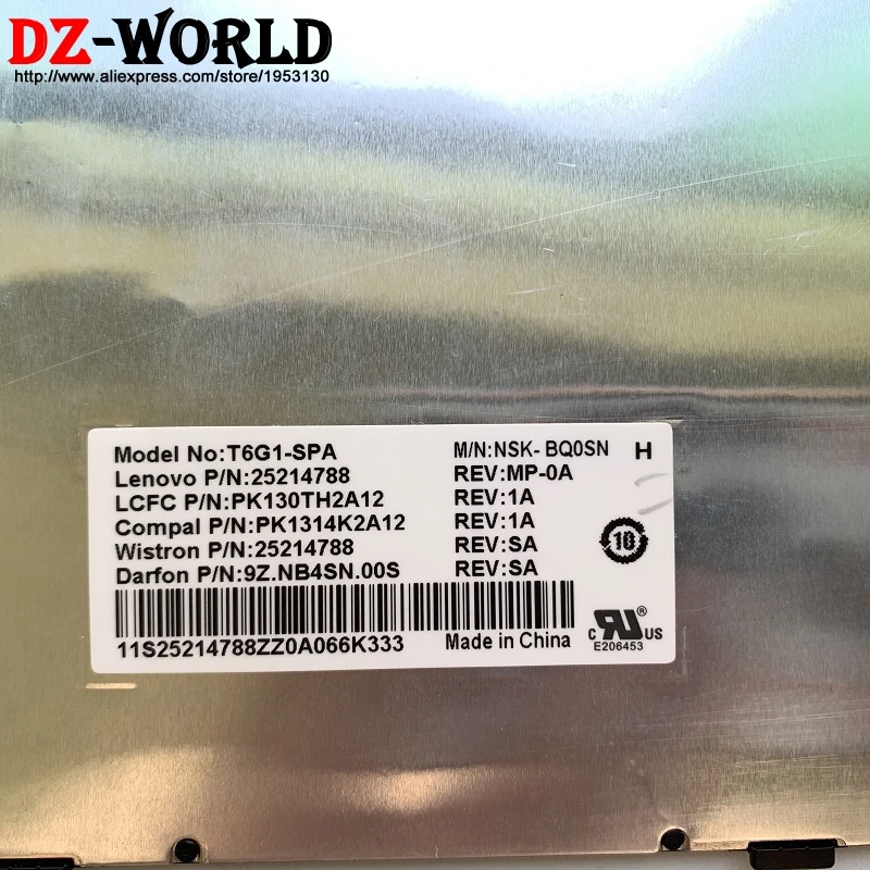 Клавиатура для ноутбука lenovo Ideapad 300-15 ISK 300-17ISK 500-15ACZ ISK серии 25214788 25214758 25214728