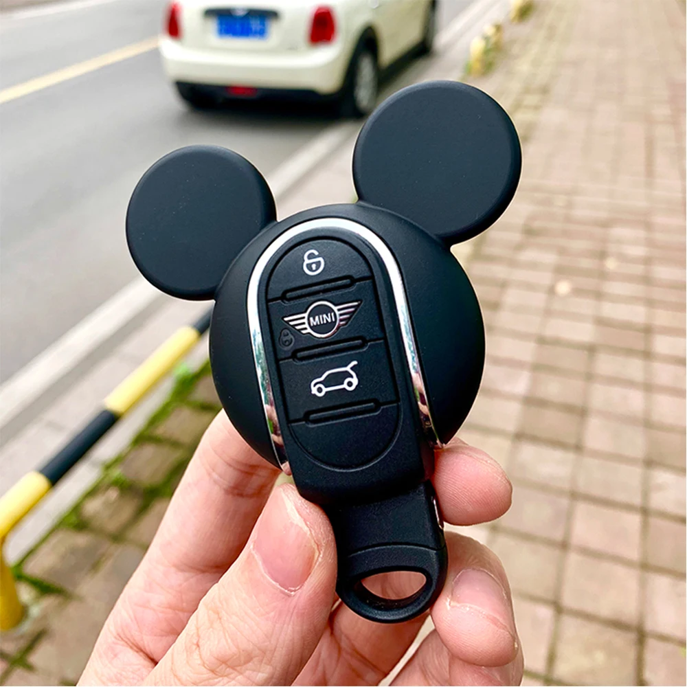 3D Mini Cooper S JCW брелок милый Miky для One F54 F55 F56 F60|Футляр автомобильного ключа| |