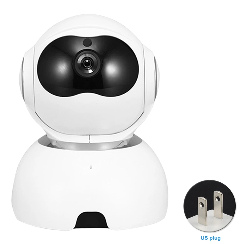 

Night Vision Smart Rotating Video Audio Camera Mini Intercom Baby Monitor Home Phone Remote Wireless Portable Infant Security