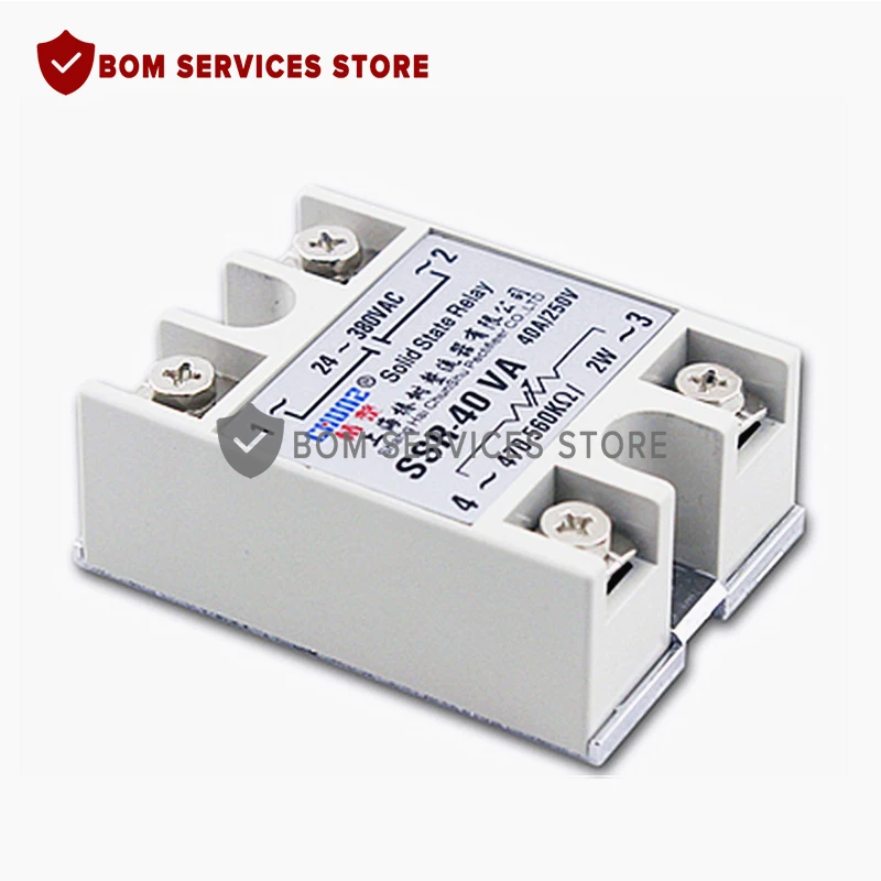Фирменная Новинка твердотельные реле SSR-60DD SSR-80DD SSR-100DD 60A 80A 100A AC Управление DC