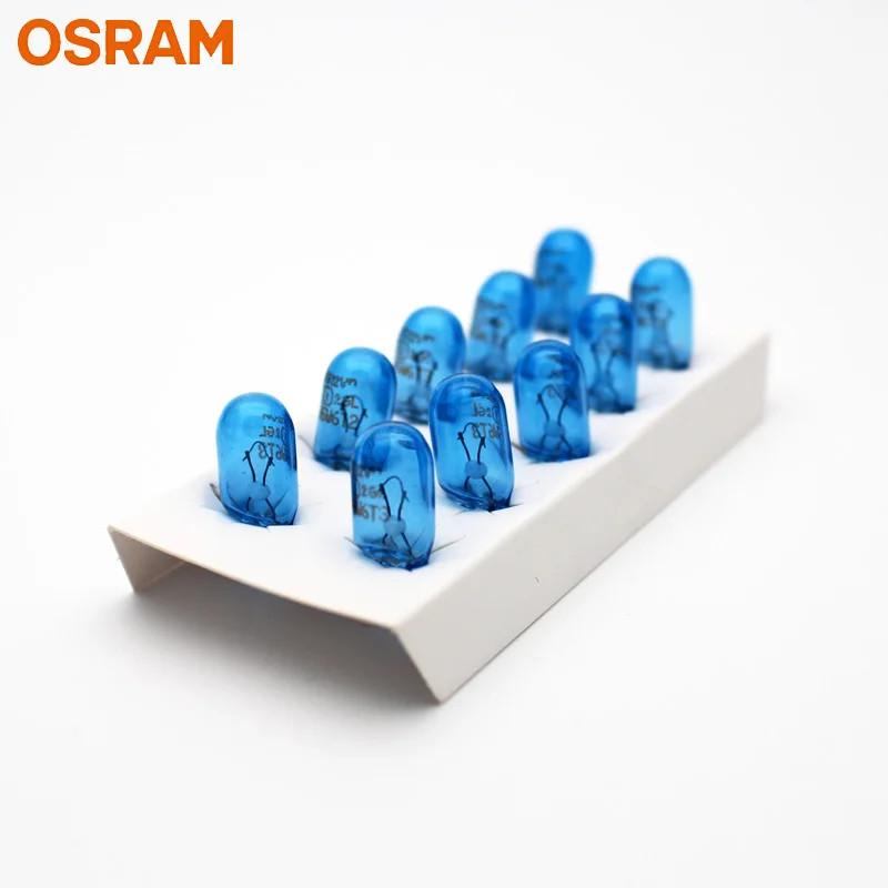 OSRAM T10 интерьерный светильник указатели поворота оригинальные 12В W5W 4000K холодный