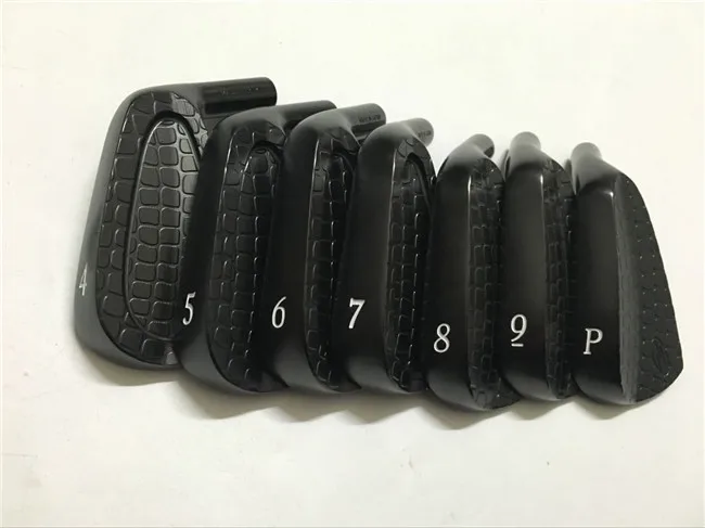 Zodia Spider Irons Black Zodia Spider Golf Forged Irons Golf Clubs 4-9Pw R/S Flex Shaft With Head Cover