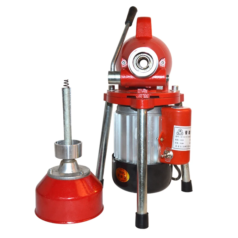US $51.00 Automatic Dredge Machine GQ80 Home Electric Pipe Dredging Sewer Tools Professional Clear Toilet Blockage Drain Cleaning Machine