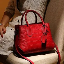 Женская сумка через плечо из крокодиловой кожи, женская сумка из натуральной кожи,, дизайнерская женская сумка, большая брендовая роскошная сумка