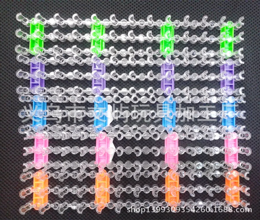 Rainbow Loom Подвески Rainbow Loom DIY вязаный набор совместное вязать устройство близнецы