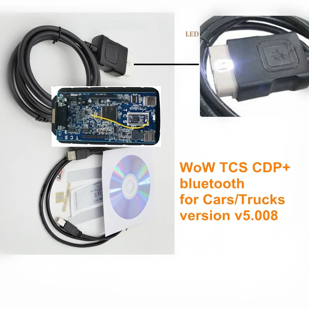 WOW Snooper с Bluetooth V5.008 R2 Keygen для автомобиля грузовик диагностический инструмент WOW VCI лучше, чем TCS PRO Plus как multidiag сканер