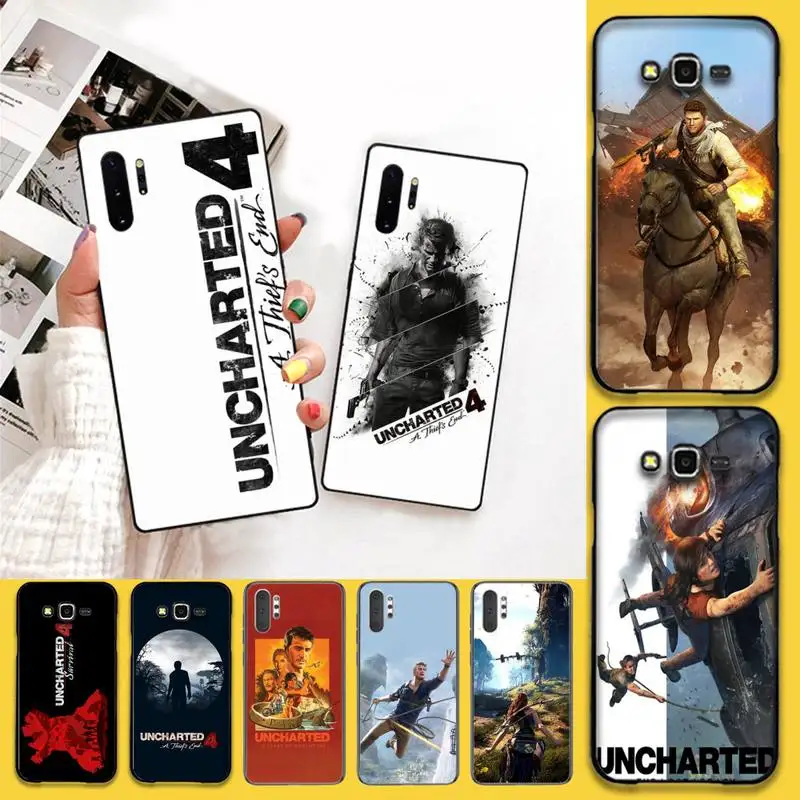 Чехол для мобильного телефона HUAGETOP unchared 4 Black Samsung Note 7 8 9 10 Lite Plus Galaxy J7 J8 J6 2018