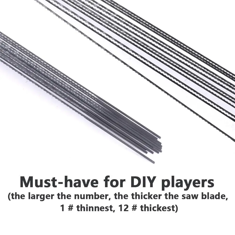 Scroll saw blades 10pcs 130mm scroll saw blades for wood and metal cutting