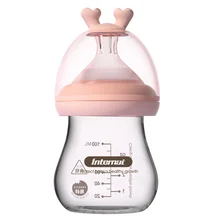 Biberon d'alimentation à large ouverture de 100ml, 1 pièce, fournitures pour bébé 