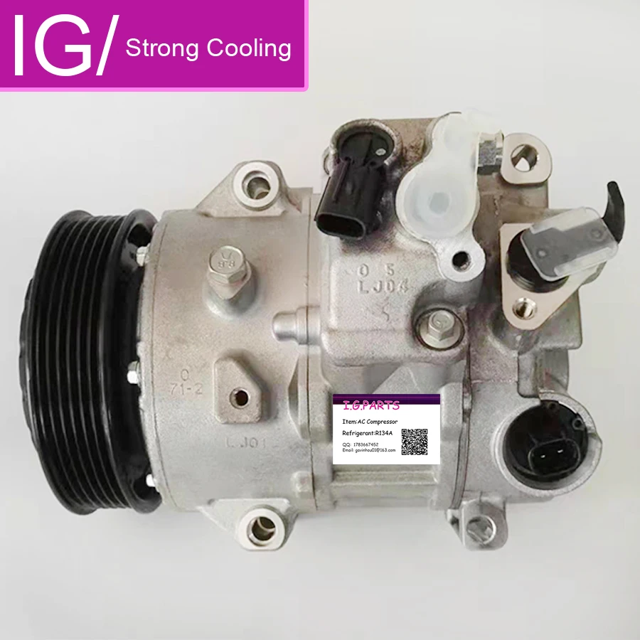  Auto AC Compressor For Toyota Camry RAV4 2.5L Gas 2009-2015 471-1018 CO 11303C 14-0761NIP 4711018 0