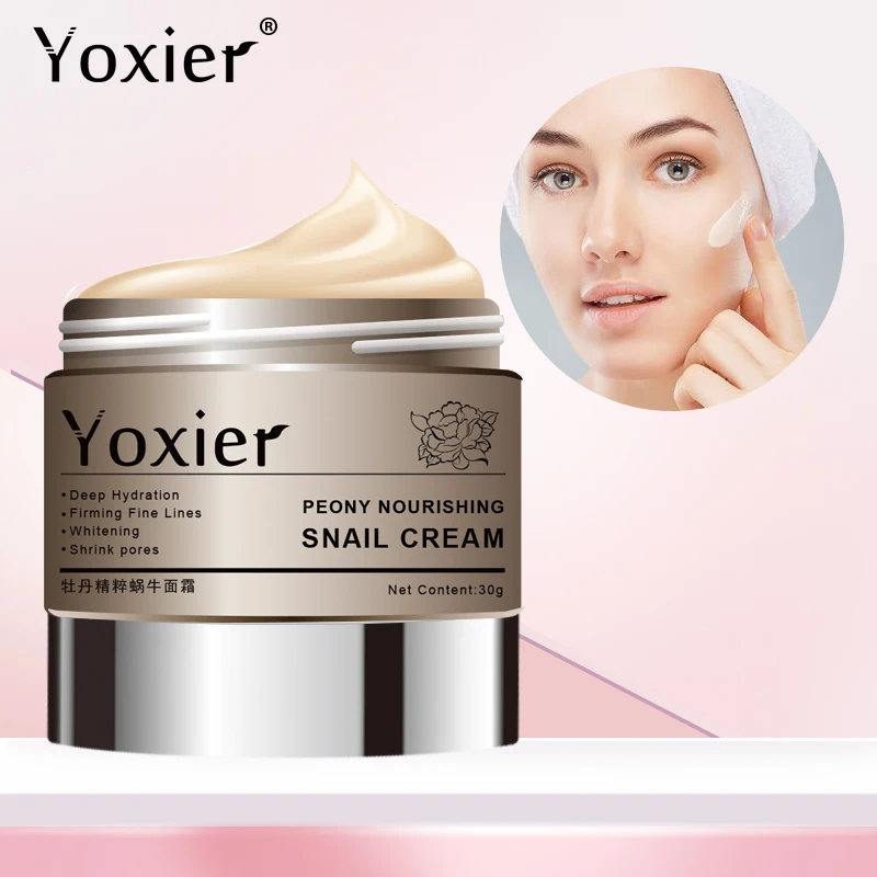 Yoxier Peony Anti Wrinkle Facial Cream Nourishing Anti Aging Whitening Skin Care Acne Treatment Hyaluronic Acid 1
