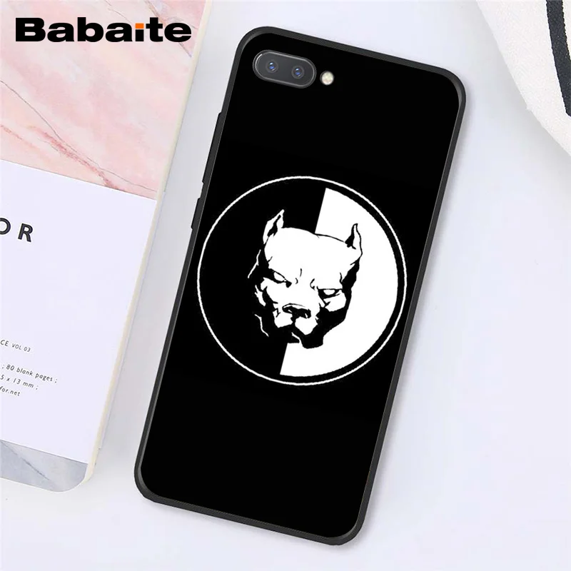 Babaite черный белый питбуль прекрасный питбуль чехол для телефона для huawei Honor 8X9 10 20 Lite 7A 8A 5A 7C 10i 20i View 20