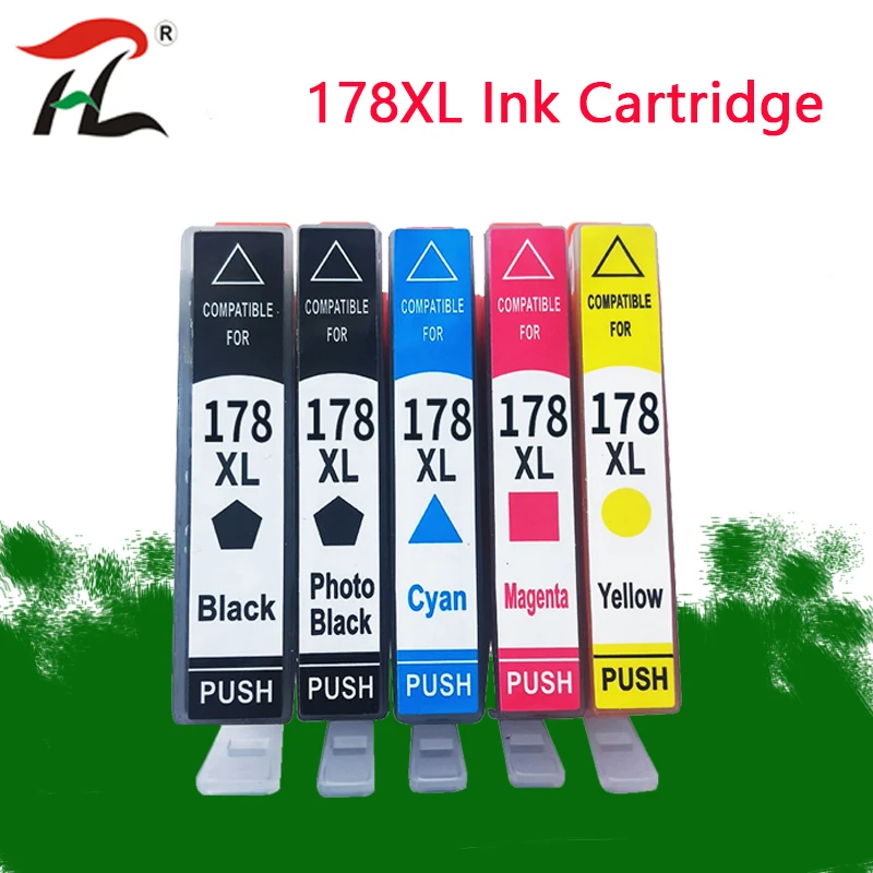 178XL Совместимый картридж для принтера HP 178 XL Photosmart 7515 5515 B109a B209 B210 3070A 3520 7510 |
