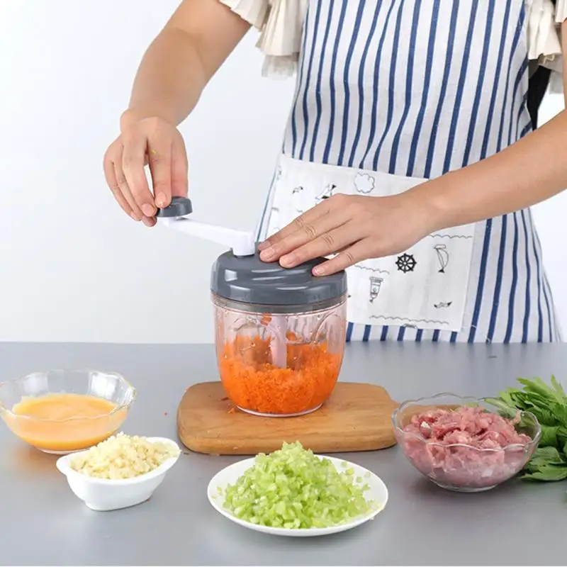 Ручная мясорубка ручная коленчатая нержавеющая сталь домашняя кухня фрукты овощи еда измельчитель мясорубка машина Кухонные комбайны