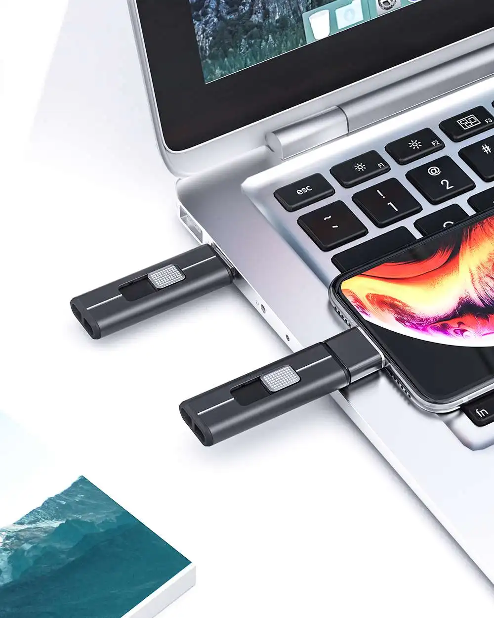 BlitzWolf BW UP3 USB3.2 Gen 2 флеш накопитель 64Гб/128/256 ГБ двухтактный диск памяти 64 Гб внешнее