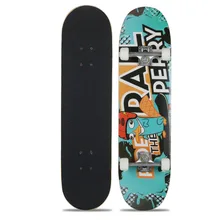 2021 New Skateboard Four Wheel Skate Teenager Adult Maple Double Rocker Board Street Brushing Beginner Scooter Board Longboard