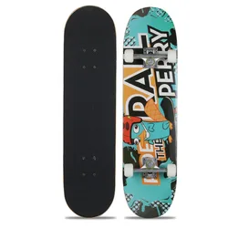 2021 New Skateboard Four Wheel Skate Teenager Adult Maple Double Rocker Board Street Brushing Beginner Scooter Board Longboard