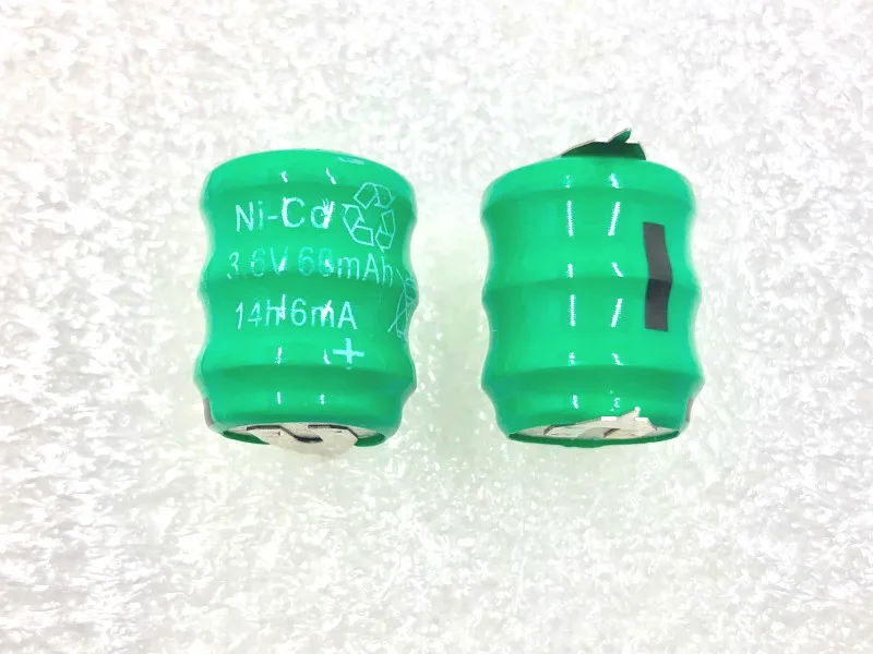 5 шт. Ni-MH аккумулятор 3,6 V 60mAh 15,2X19,5mm аккумуляторная батарея