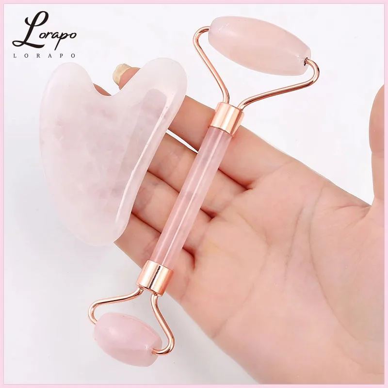 Купить Роллер Для Лица Розовый Кварц