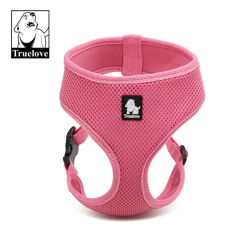 Truelove Breathable Nylon Mesh Dog Harness - Comfortable Walking Gear for Small to Medium Dogs