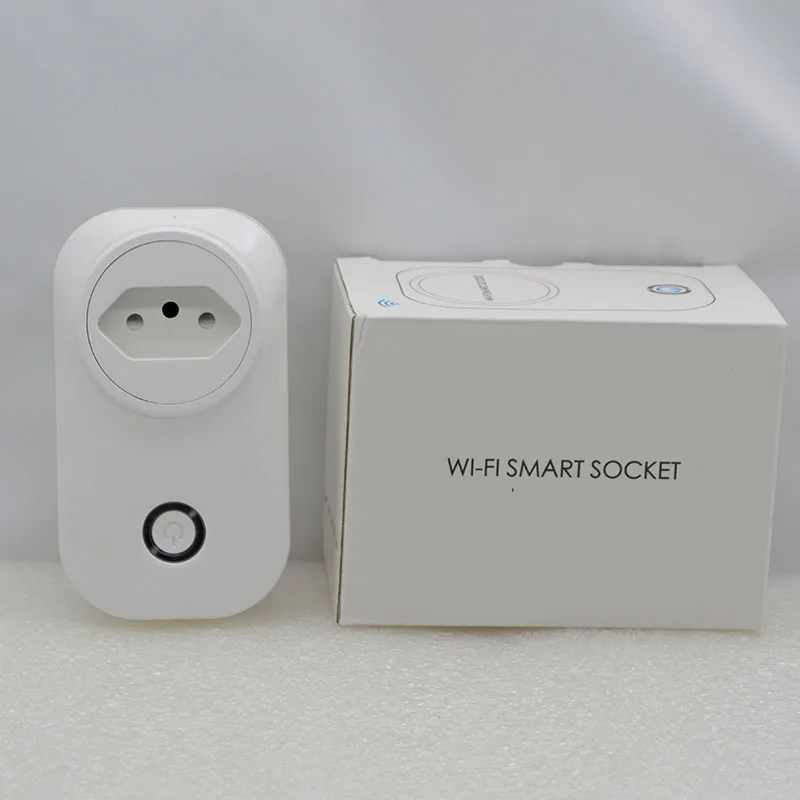Switzerland Socket Wifi Smart Socket110~ 240 В 10A Switzerland Jack беспроводной штекер работает с Alexa Google Assistant Smart Life APP - Тип: Switzerland Socket