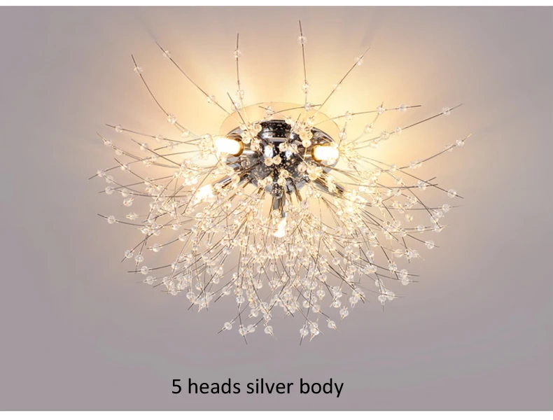 vintage chandelier Modern Crystal Chandelier Ceiling Lighting For Living Room Bedroom Kitchen Chandeliers Indoor Lustre G9 LED Lights Fixture Lamp dining room chandeliers