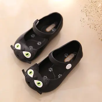 

Children Cute and Sweet Shoes Buckle Strap Closure Round Toe Rubber Sole Non-slip for Boys and Girls Soft and Flat Sole
