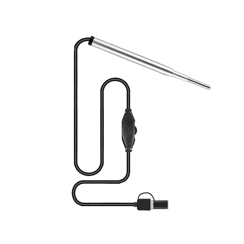 

ABKT-In-Ear Mini Medical Endoscope Camera 3.9mm 3 In 1 Usb Plug Endoscope Inspection Camera Ear Nose Borescope