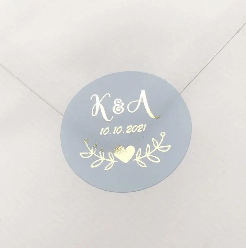 

30mm 120pcs Custom Wedding Stickers Invitations Seals Candy Transparent Label Tag Add Your Logo Photo Personalized Stickers