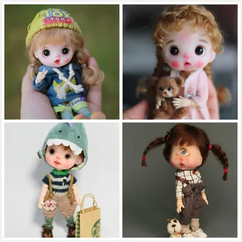 

OB11 doll customization 1/8 BJD dolls OB doll DIY polymer clay 2020