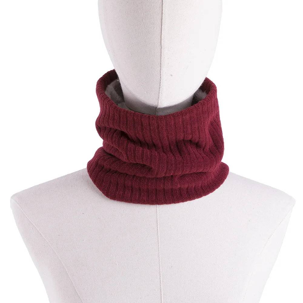 Ladies Winter Scarf Plus Velvet Thick Warm Scarf Unisex Outdoor Riding Cold-proof Neck Protection Bib Male High-quality Cotton wool scarf mens Scarves