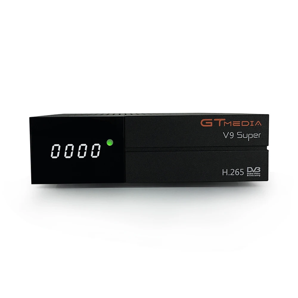 GTMEDIA V9 SUPER 1080P DVB-S2 TV Receiver HD Set Top Box Digital Video Broadcasting Receiver Built-in WiFi Support H.265